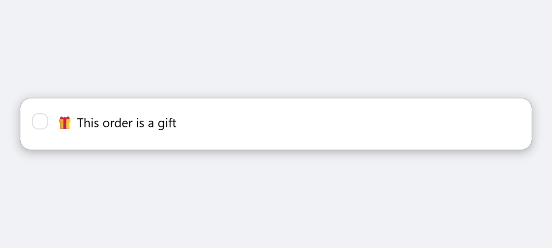Checkbox block preview