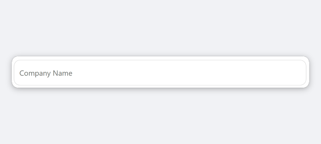 Text Input block preview